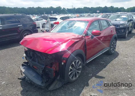 2019 Mazda Cx-3 Grand Touring z USA, uszkodzony, nr VIN JM1DKFD77K0412232